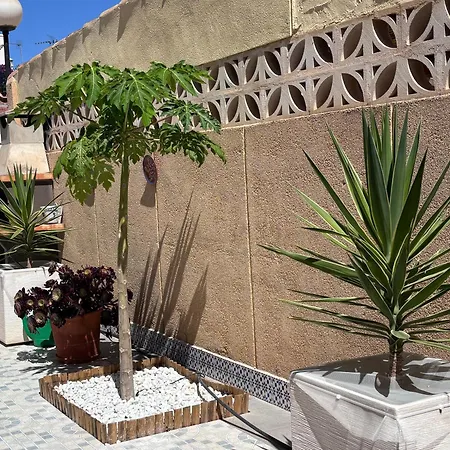 Casa Torre Y Mar With 2 Bedrooms Pool Barbecue Patio & Sun Terrace 度假居