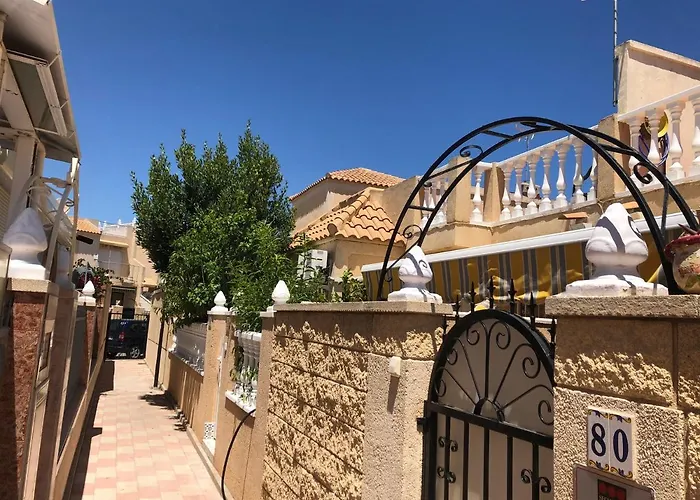 Casa Torre Y Mar With 2 Bedrooms Pool Barbecue Patio & Sun Terrace Torrevieja